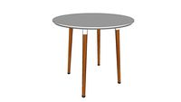 OFM 161 Collection Mid Century Modern 32' Round Dining Table