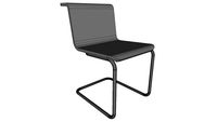 Bulo - Alain Berteau TAB CHAIR - Chaise piétement luge Version 2