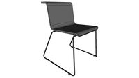 Bulo - Alain Berteau TAB CHAIR - Chaise piétement luge Version 1