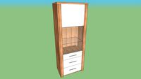 Living room Vitrine