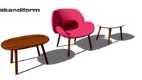Skandiform Curl Armchair