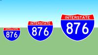 Interstate 876 Sign
