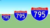 Interstate 795 Sign