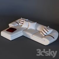 Sofa Blanche Caffi
