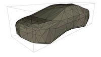 ROCKIT3D Car 0022 (BMW 750LI) taupe parked