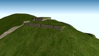 Cerro del Castillo en 3D - Balmaseda