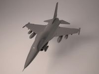 F-16 Fighting Falcon 3D Model