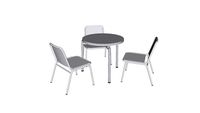 Juego de Mesa Tripode Zapopan / Zapopan Round Tripod Table Set / MXR-ZAP-S-M03