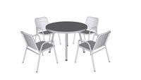 Juego de Mesa Zapopan Redonda - Descansabrazos Zapopan Round Table Set - Armrests / MXR-ZAP-S-MD2