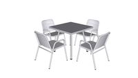 Juego de Mesa Zapopan Cuadrada - Descansabrazos Zapopan Square Table Set - Armrests / MXR-ZAP-S-MD1