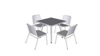 Juego de Mesa Zapopan Cuadrada / Zapopan Square Table Set / MXR-ZAP-S-M01