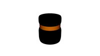Pouf velours LUXORE