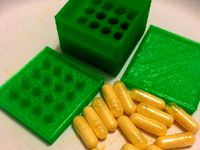 Pill capsule filling tool #3 size by futile