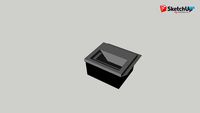 EOS SQUARE WALL RECESSED - outdoor lighting
