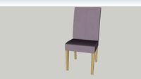 Chair Flynn 1 Beech/ Taupe 49 x 97 x 61 Standard GHD