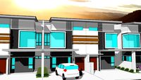 double storey terrace house