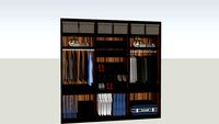 Walkin closet waredrobe Sudbrock GHD
