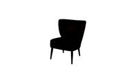 Fauteuil Franck, velours