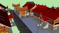 rumah gadang gonjong 6 (anam)