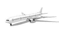 Boeing 777-300ER Template