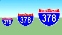 Interstate 378 Sign