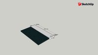 Ikea LINNMON 12mm Plywood brace