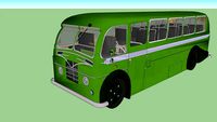 Vintage London bus