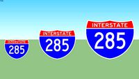 Interstate 285 Sign