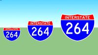 Interstate 264 Sign