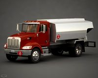 Peterbilt Fuel Tanker Truck3d model