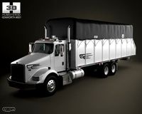 Kenworth T800 Cotton Truck 20113d model