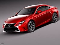Lexus RC 20153d model