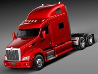 Peterbilt 587 20153d model