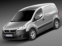 Peugeot Partner 20153d model