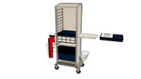 Herman Miller Healthcare Costruc Clocker Cart