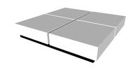 Dean Coffee Table in Glossy White by Modloft