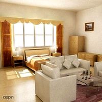 Bed Room 13d model