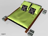 Futon Bed - Assari3d model