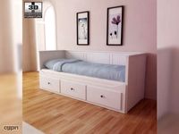 IKEA HEMNES Day-bed - 3D Model.3d model