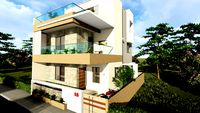 3BHK BUNGALOW 3D MODEL