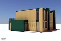 Modern House 053d model