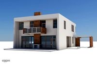 Modern House 023d model