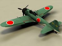 Mitsubishi A6M2 Zero3d model