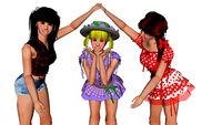 June Festival pose dance