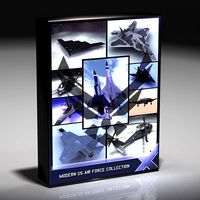 Modern US Air Force Collection3d model