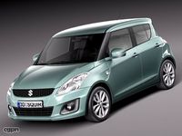 Suzuki Swift 20133d model