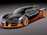 Bugatti Veyron Super Sport 20123d model