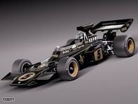 Lotus 72d 1970-1975 John Player Special Grand Prix3d model