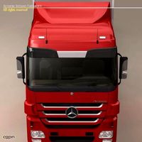 Mercedes Actros Megaspace3d model