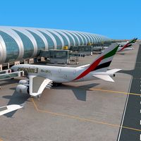 Dubai airport3d model